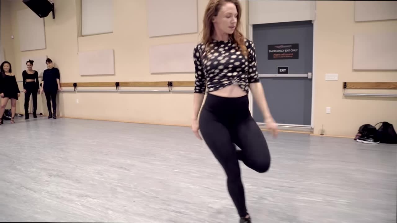 Liana blackburn performing Body Language Choreography